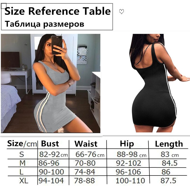 Bodycon Dresses Sexy Women Deep Low Neck Sleeveless Dress Fitness high waist Party Night Club Mini Vestidos