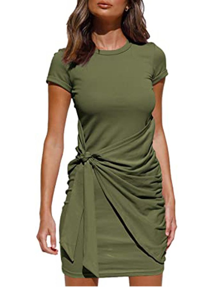 Casual Slim Pencil Short Dress